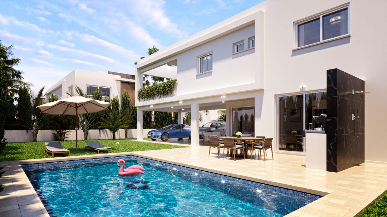 Modern 4 Bedroom House