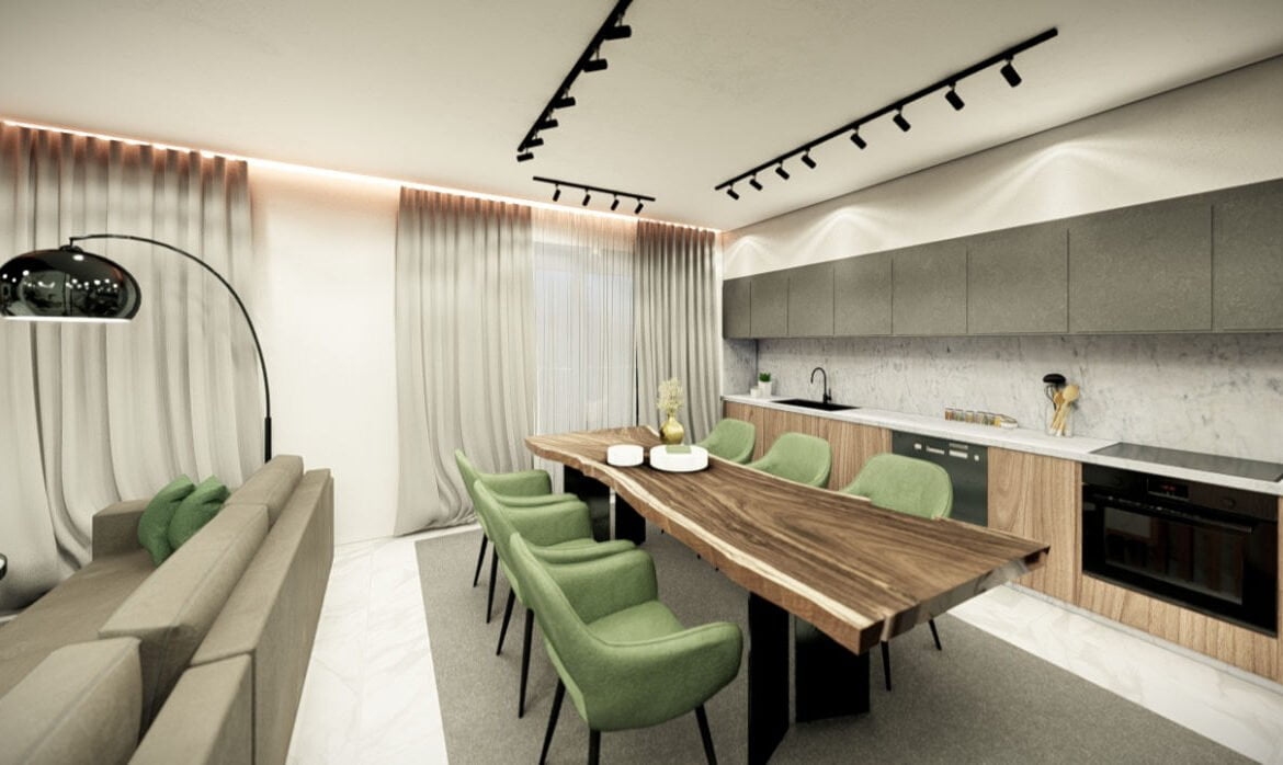 Modern Spacious Apartment