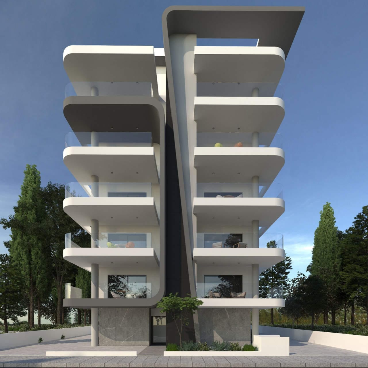 Contemporary Apartment in Latsia