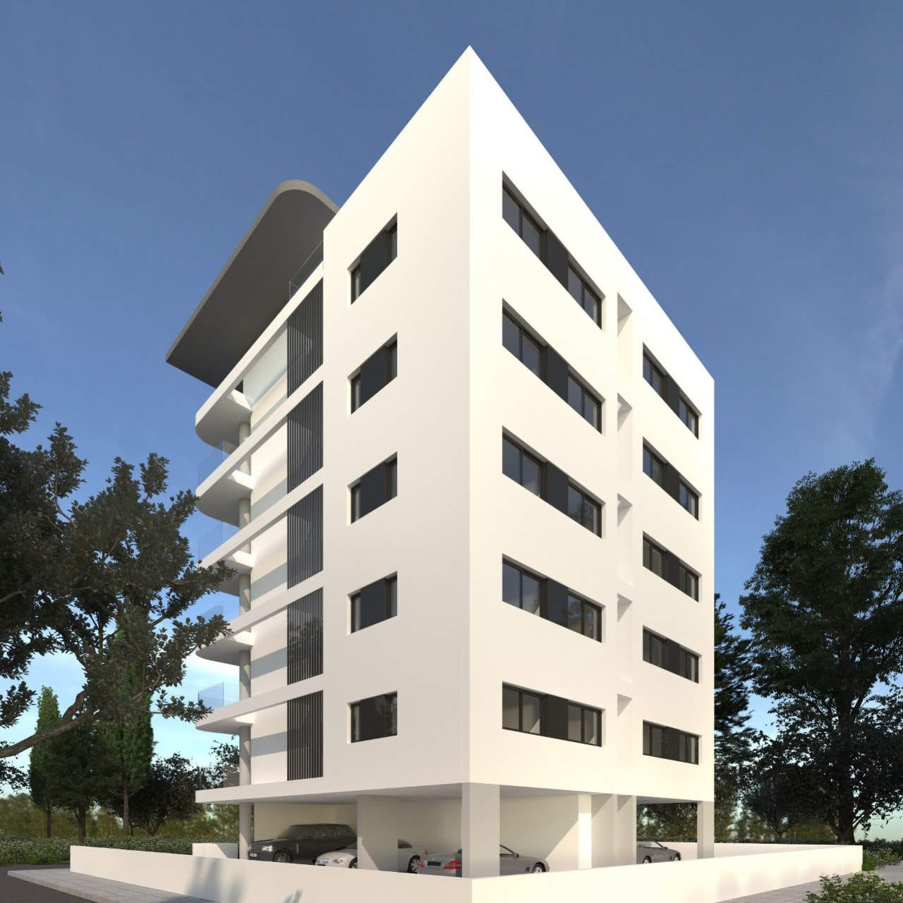 Contemporary Apartment in Latsia