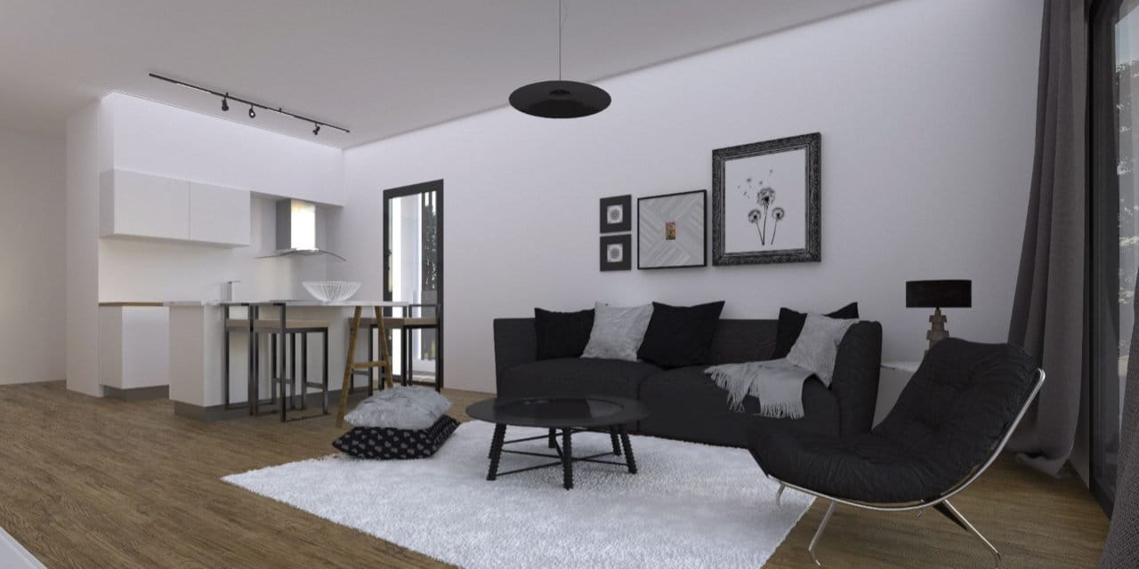 Contemporary Apartment in Latsia