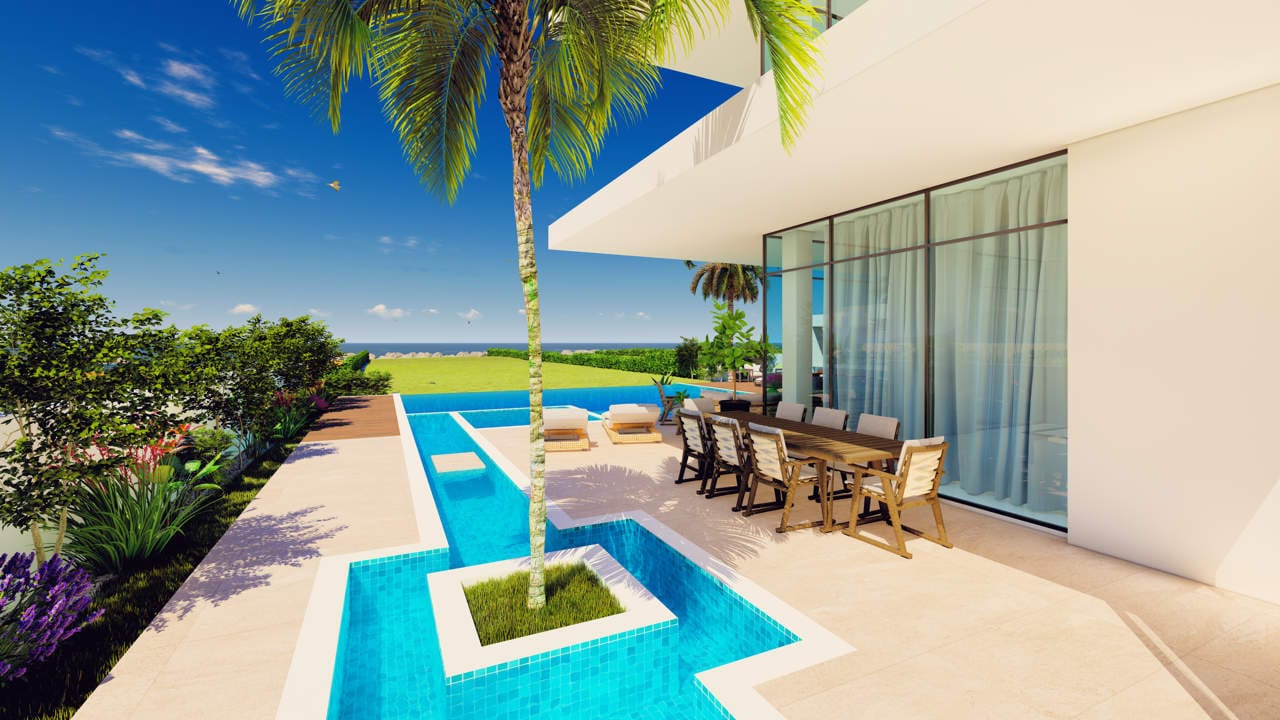 884-2 Luxury Beachfront Villa