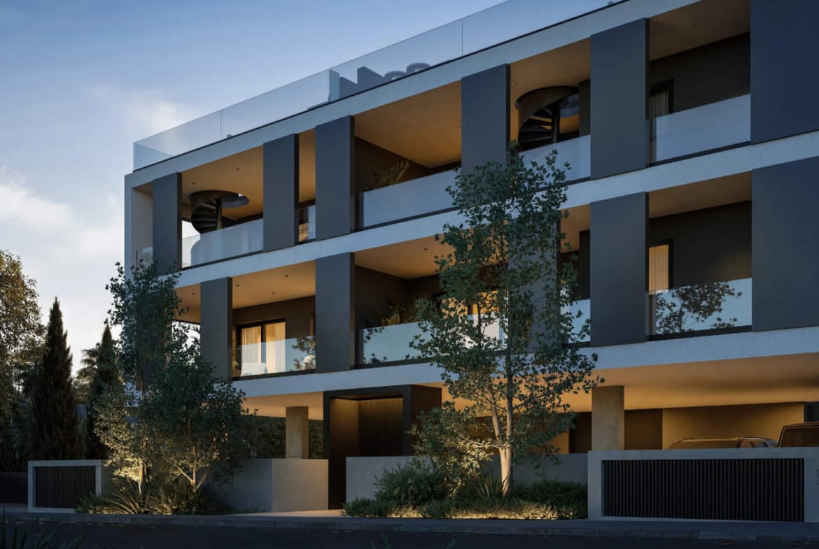Spacious 2 Bedroom Penthouse – Paphos