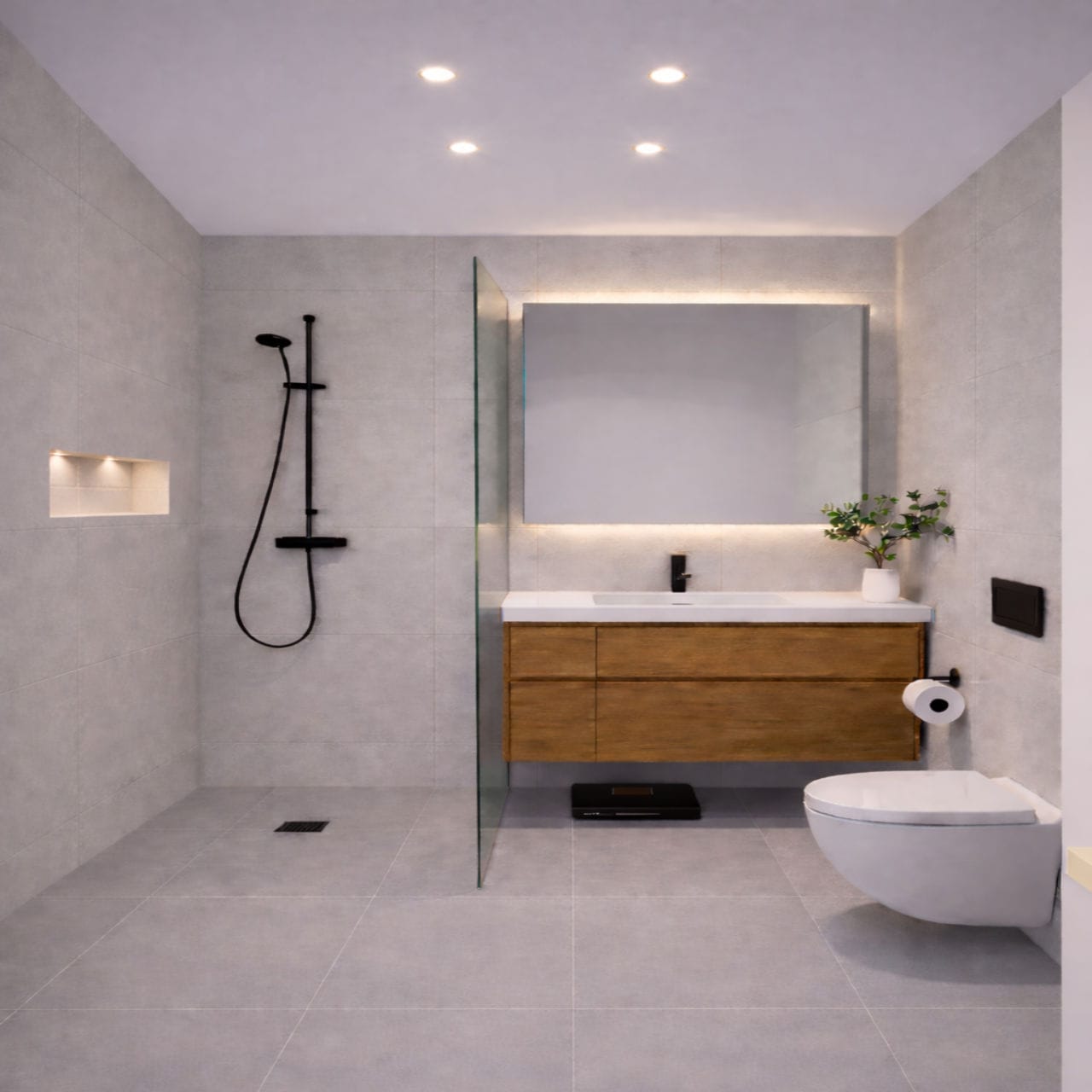 1510-Bathroom Modern 2 Bedroom Apartment in Livadia