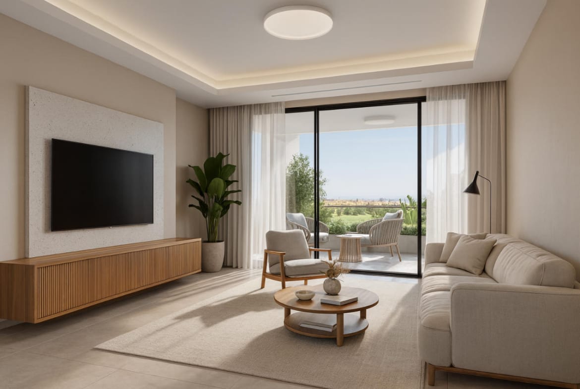 Modern 2 Bedroom Apartment in Livadia