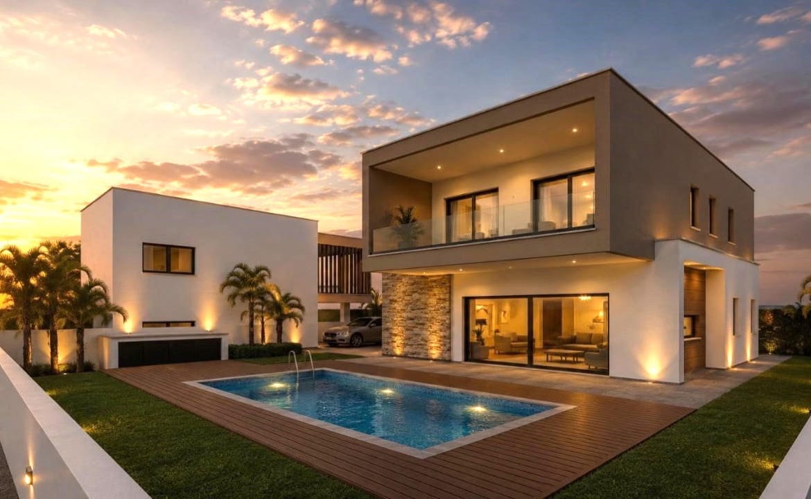 Luxury 4 bedroom house