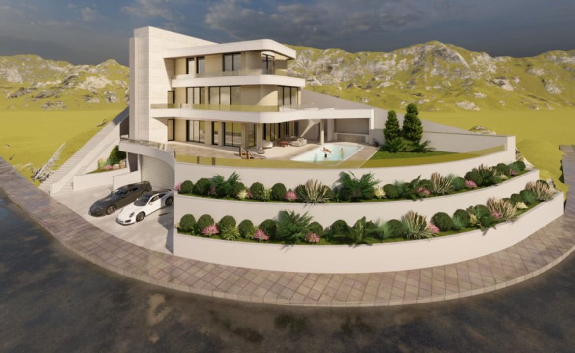 Luxury Villa With Panoramic Sea Views