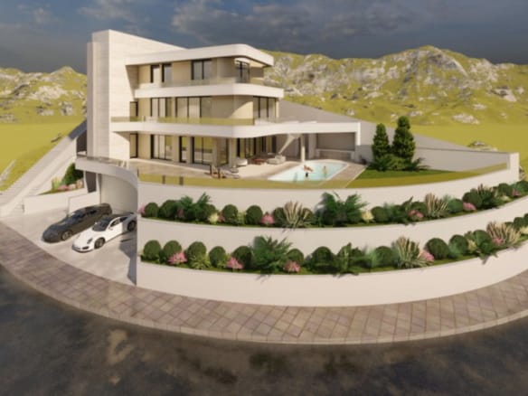Luxury Villa With Panoramic Sea Views