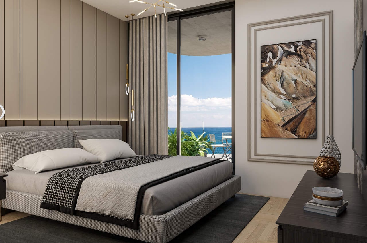 1574-4 Exclusive Top Floor Apartment With Sea Views