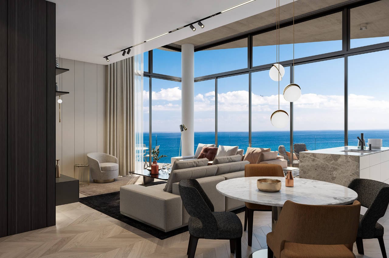 1574-5 Exclusive Top Floor Apartment With Sea Views