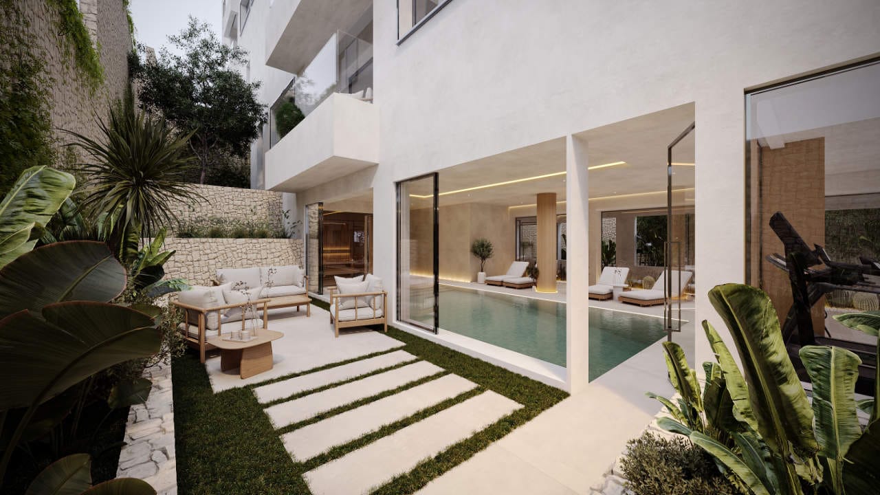 1579-exterior-2 Luxury 2 Bedroom Penthouse with Sea Views