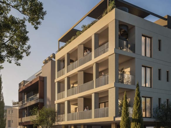 3 bedroom penthouse apartment with roof garden, Agios Nektarios, Limassol