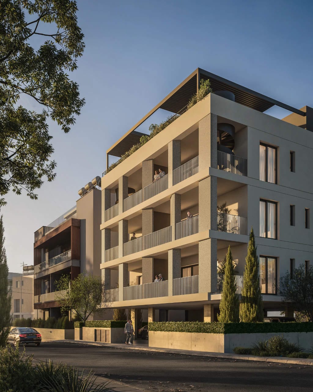 3 bedroom penthouse apartment with roof garden, Agios Nektarios, Limassol