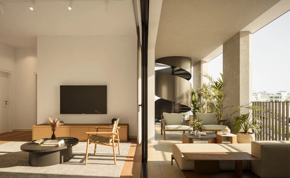 Luxury 3 Bedroom Penthouse With Roof Garden | Limassol