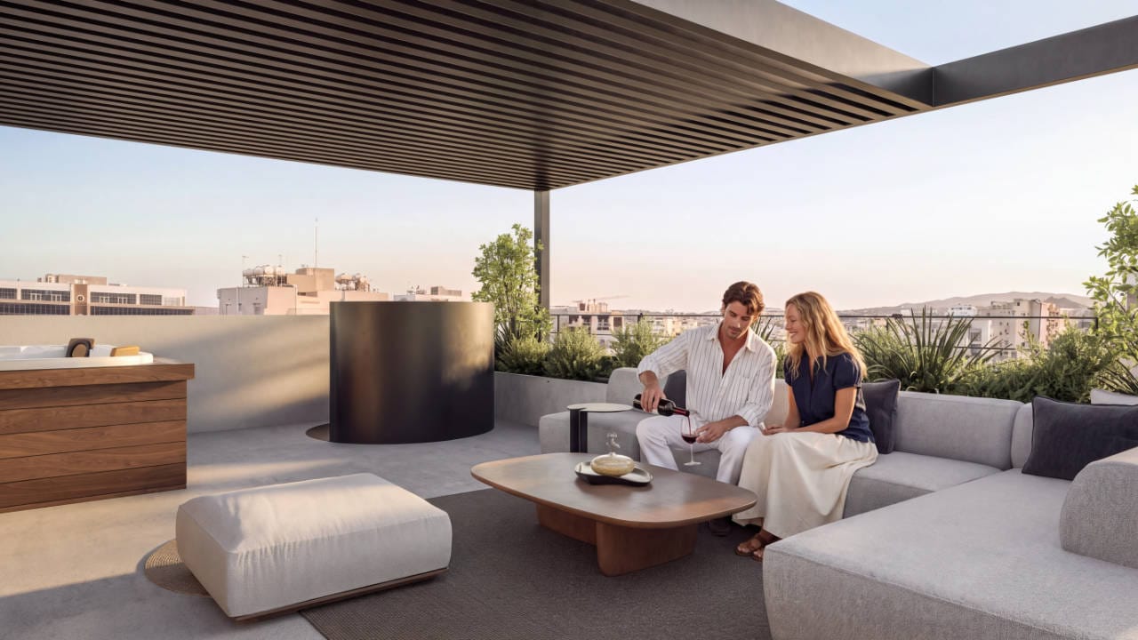 Luxury 3 Bedroom Penthouse With Roof Garden | Limassol