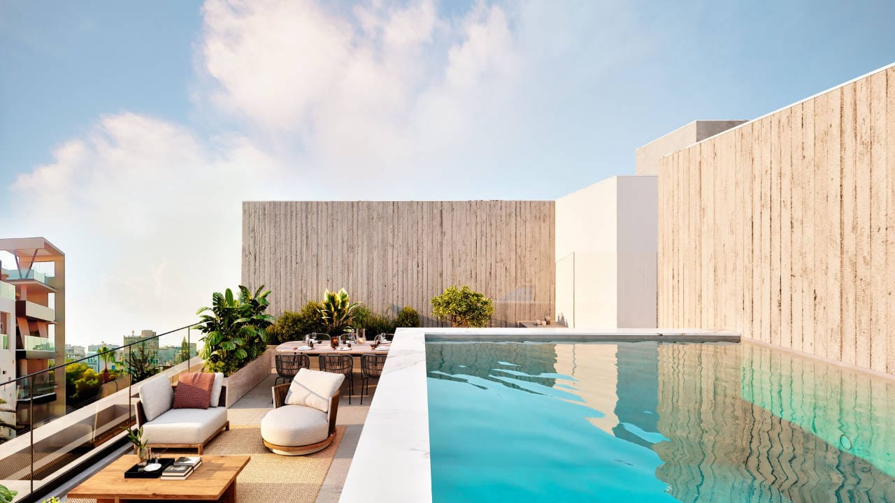 Luxury 3 Bedroom Penthouse With Private Pool
