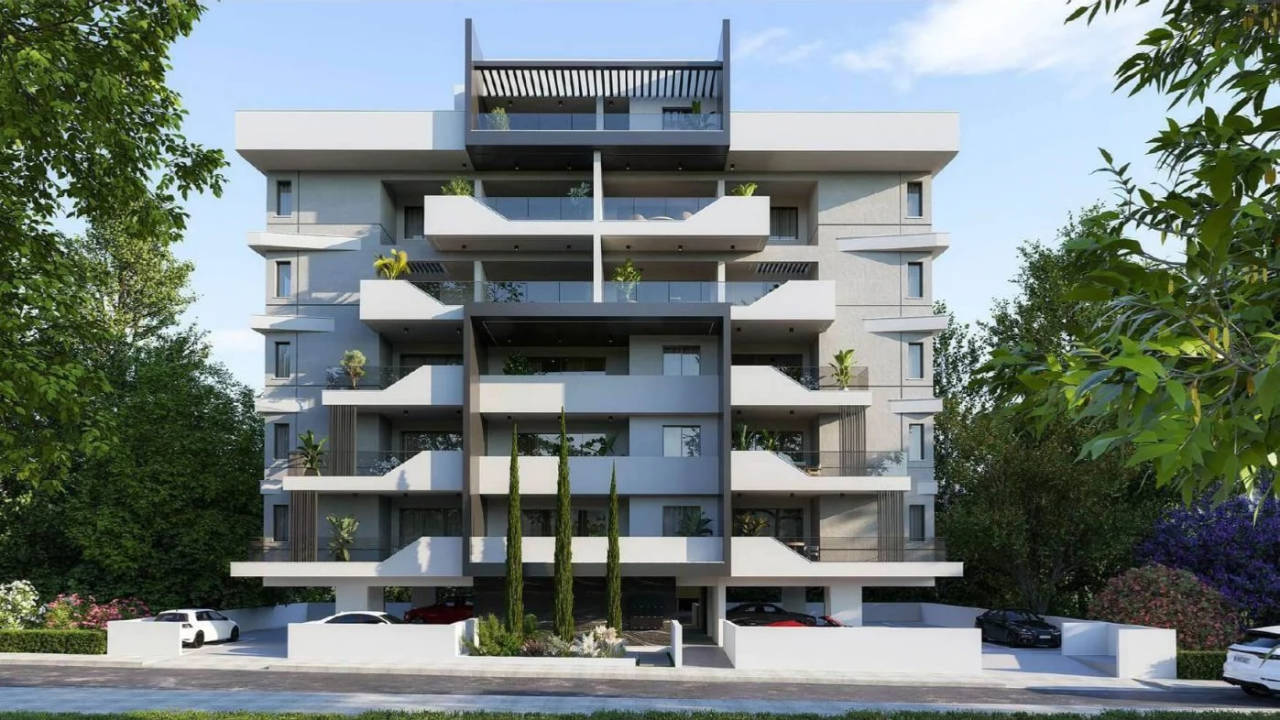 1661-3 One Bedroom Penthouse Apartment | Latsia, Nicosia