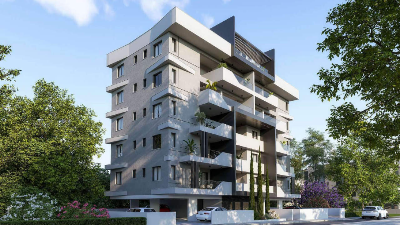 1661-5 One Bedroom Penthouse Apartment | Latsia, Nicosia