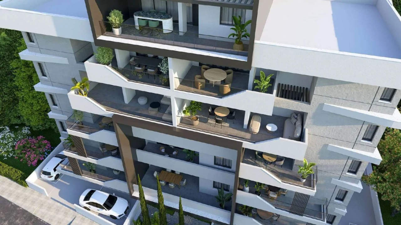 1661-6 One Bedroom Penthouse Apartment | Latsia, Nicosia