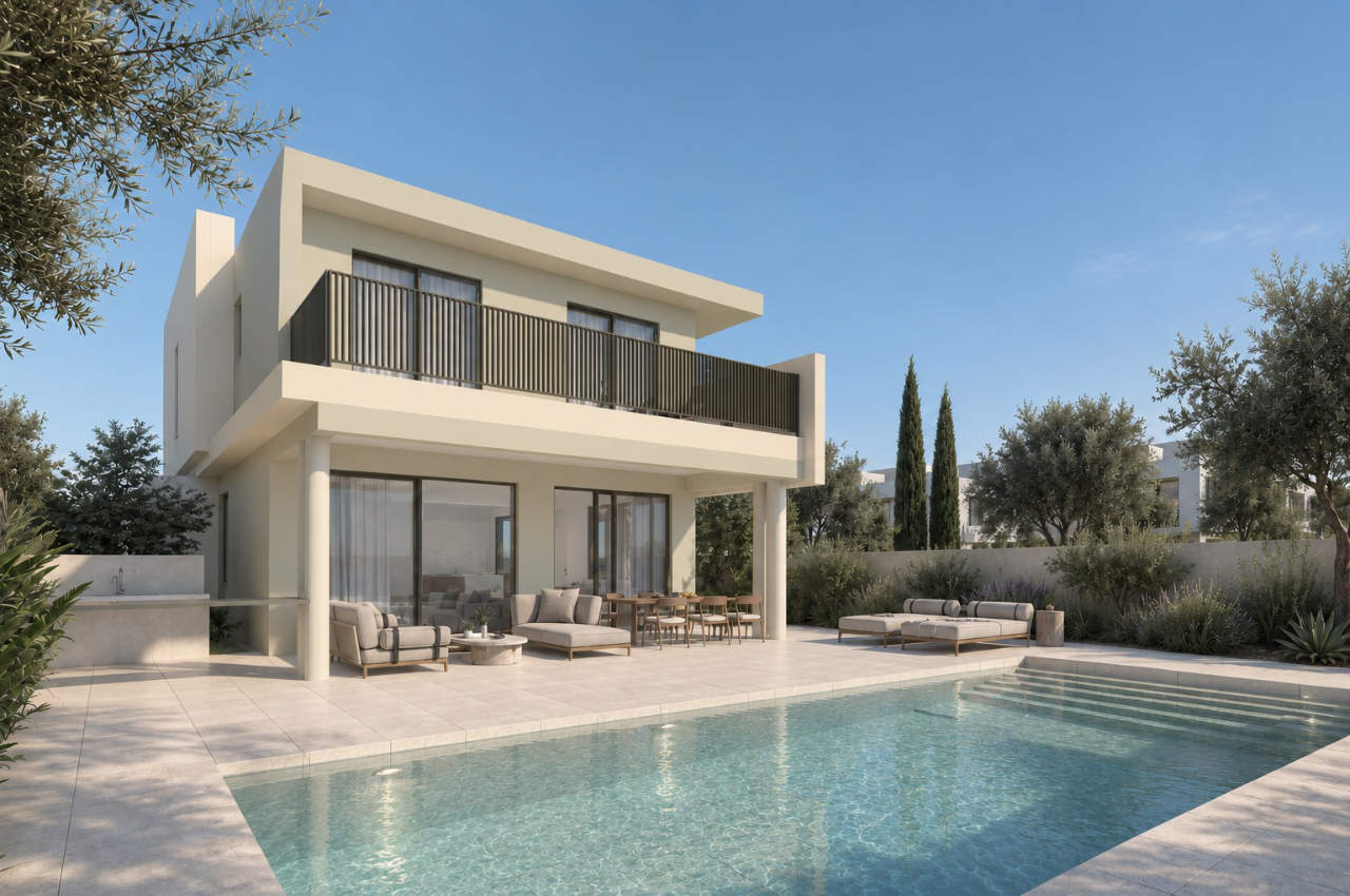 1667-2 Modern 3 Bedroom Villa | Pervolia, Larnaca