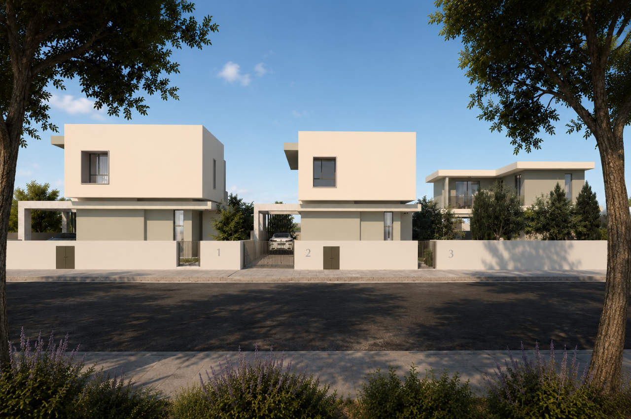 1667-8 Modern 3 Bedroom Villa | Pervolia, Larnaca